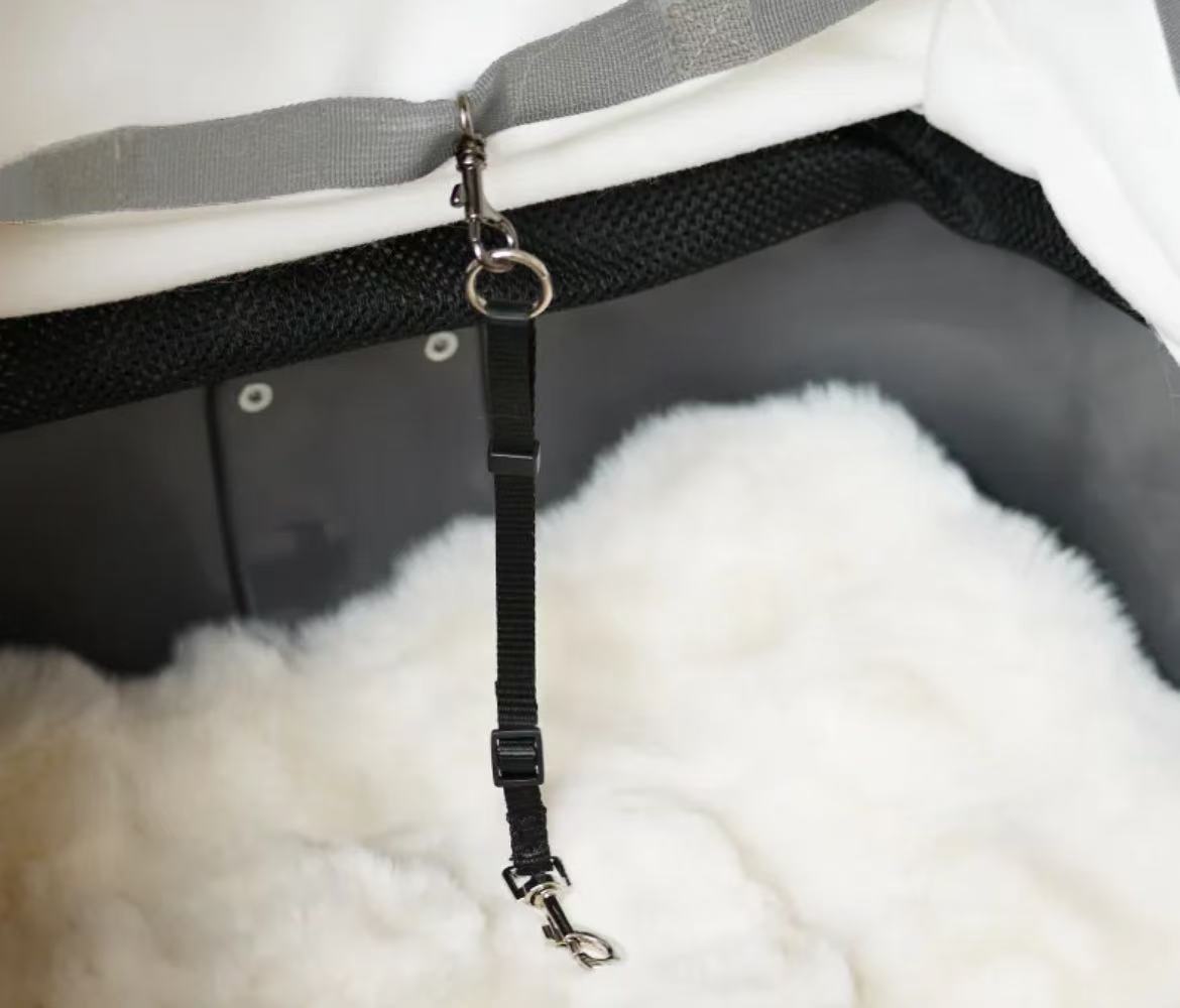 "Luxury Outdoor Pet Stroller Kit | Openable Soft Top | First Class Travel for Your Cat"
